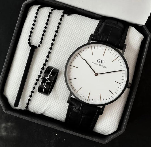 Elegant Men Arabic Aura Watch